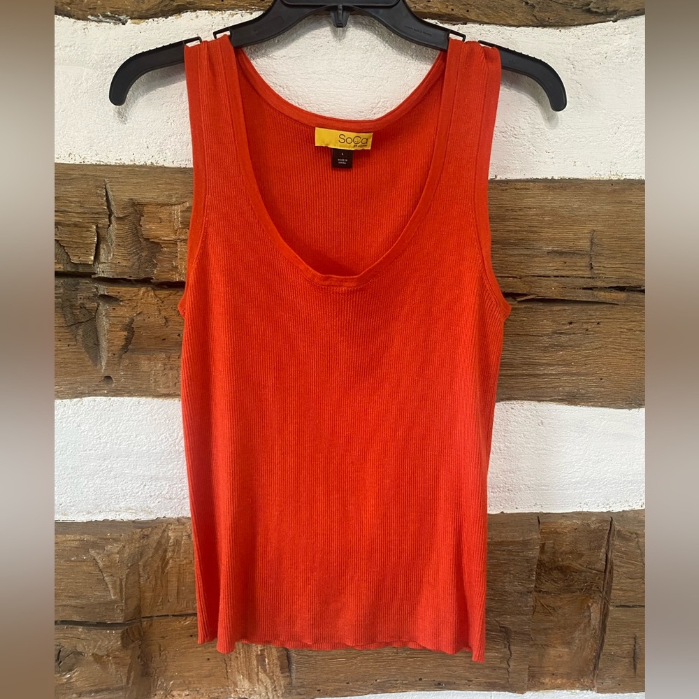 Women’s SoCal St John Tank Large Orange